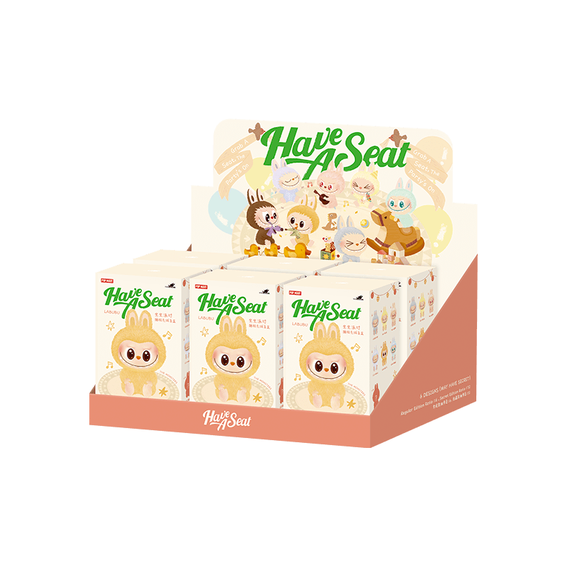 POP MART THE MONSTERS Have a Seat Vinyl Plush Blind Box