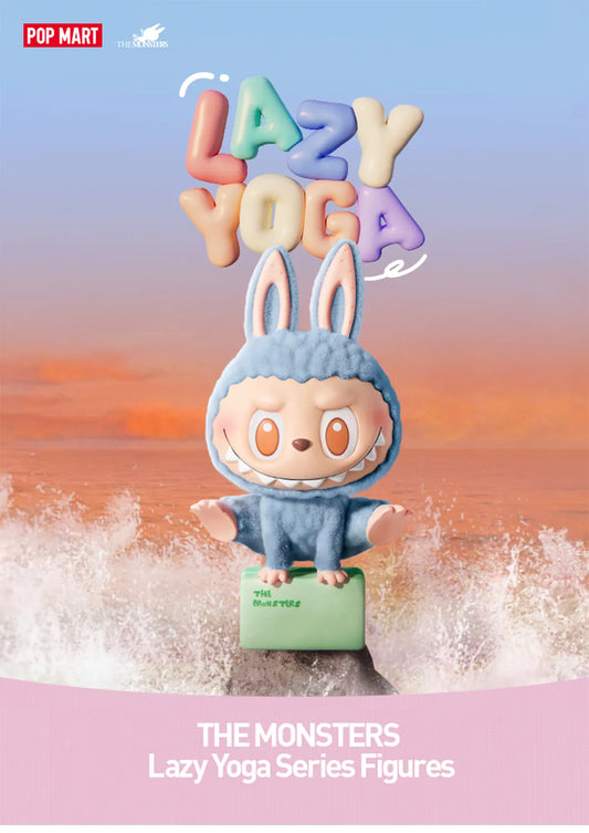 POP MART THE MONSTERS Lazy Yoga Series Figures Blind Box