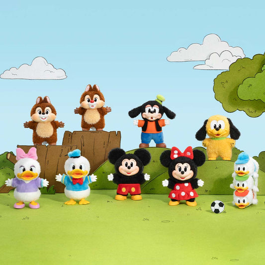 POP MART Mickey Family Cute Together Keychain Series Figures