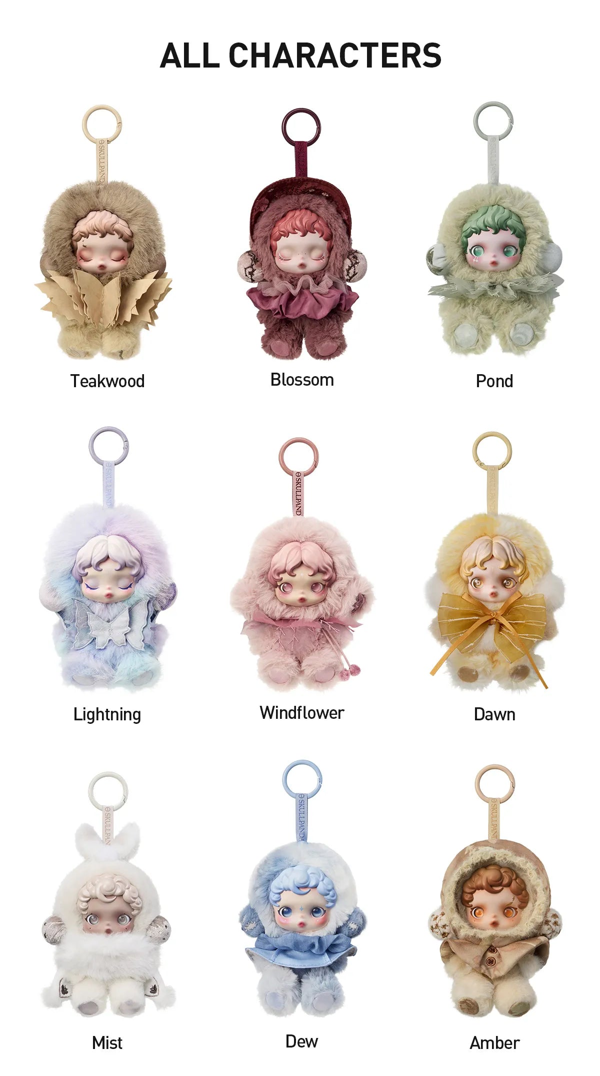 POP MART SKULLPANDA L'impressionnisme Series Plush Doll Blind Box