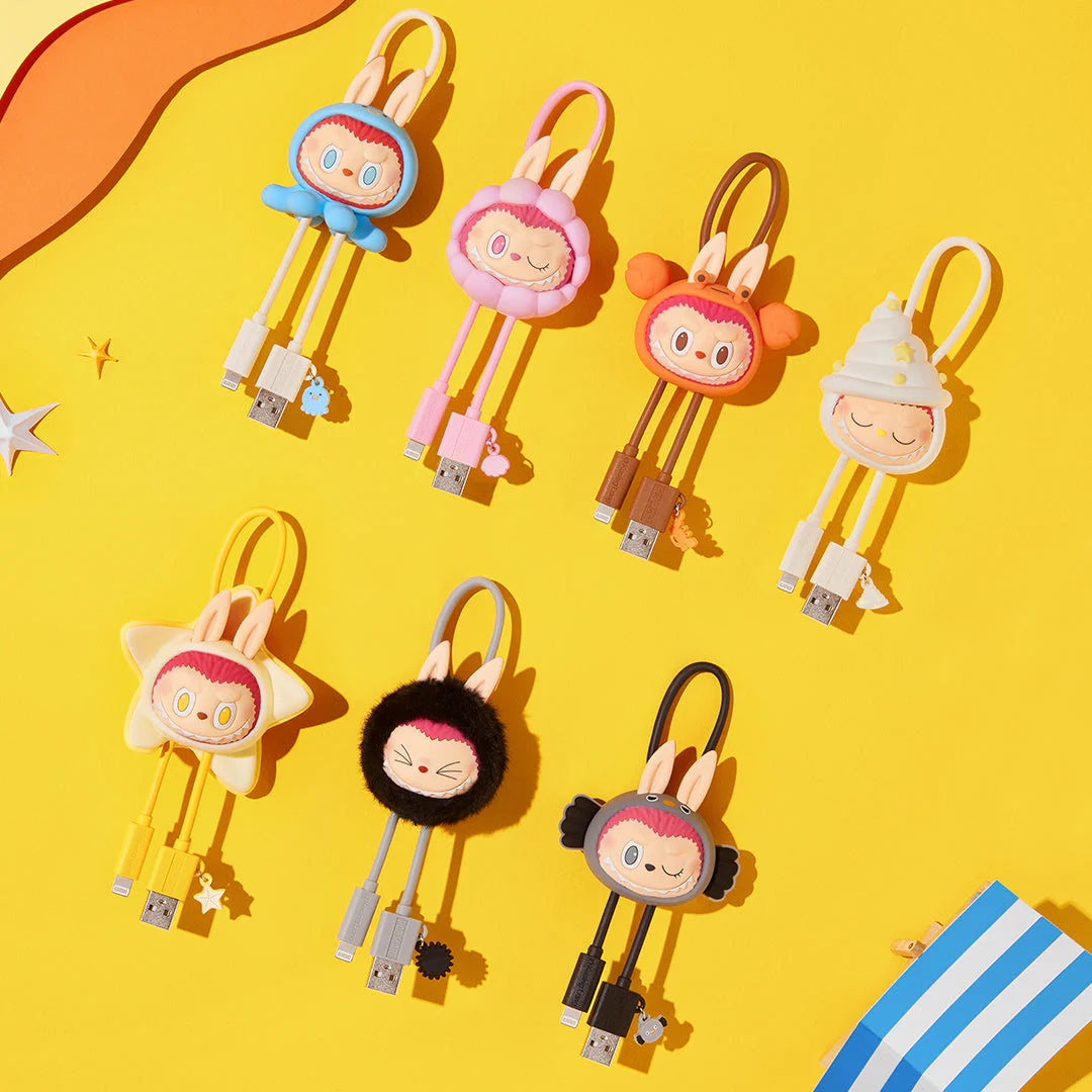 POP MART THE MONSTERS Drunk In Sea Series iPhone Cable Blind Box