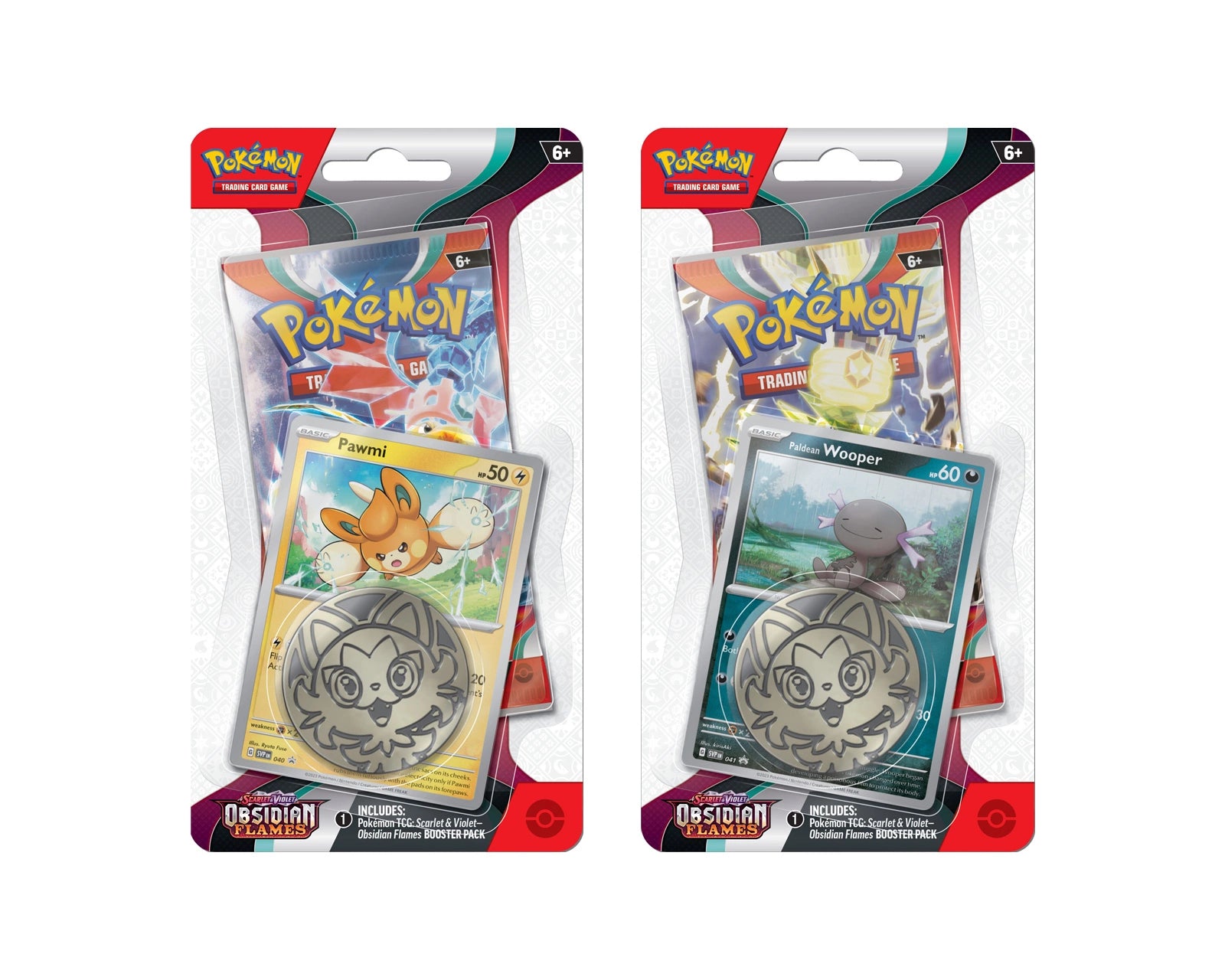 Pokemon SV3 Obsidian Flame Checklane Blister MNS Pokemon SV3 Obsidian Flame Checklane Blister MNS