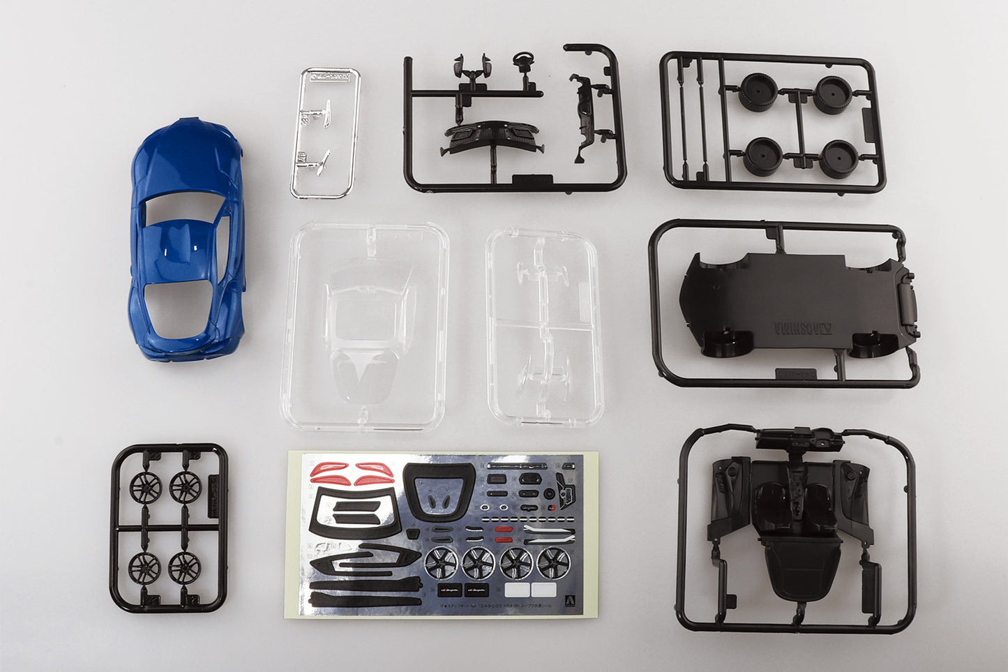 Aoshima Toyota GR Supra (Deep Blue Metallic)