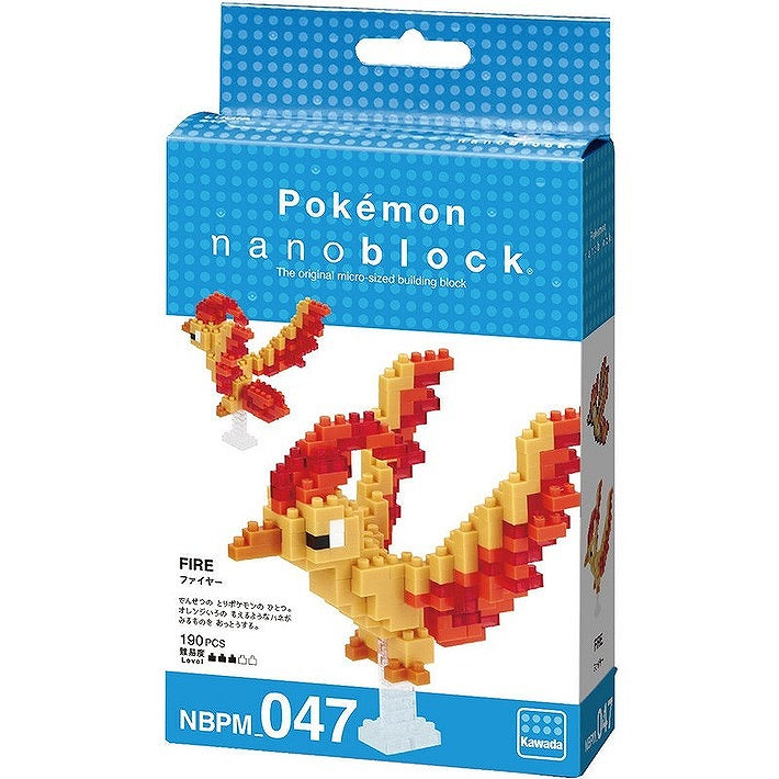 Nanoblock Pokemon Series Moltres