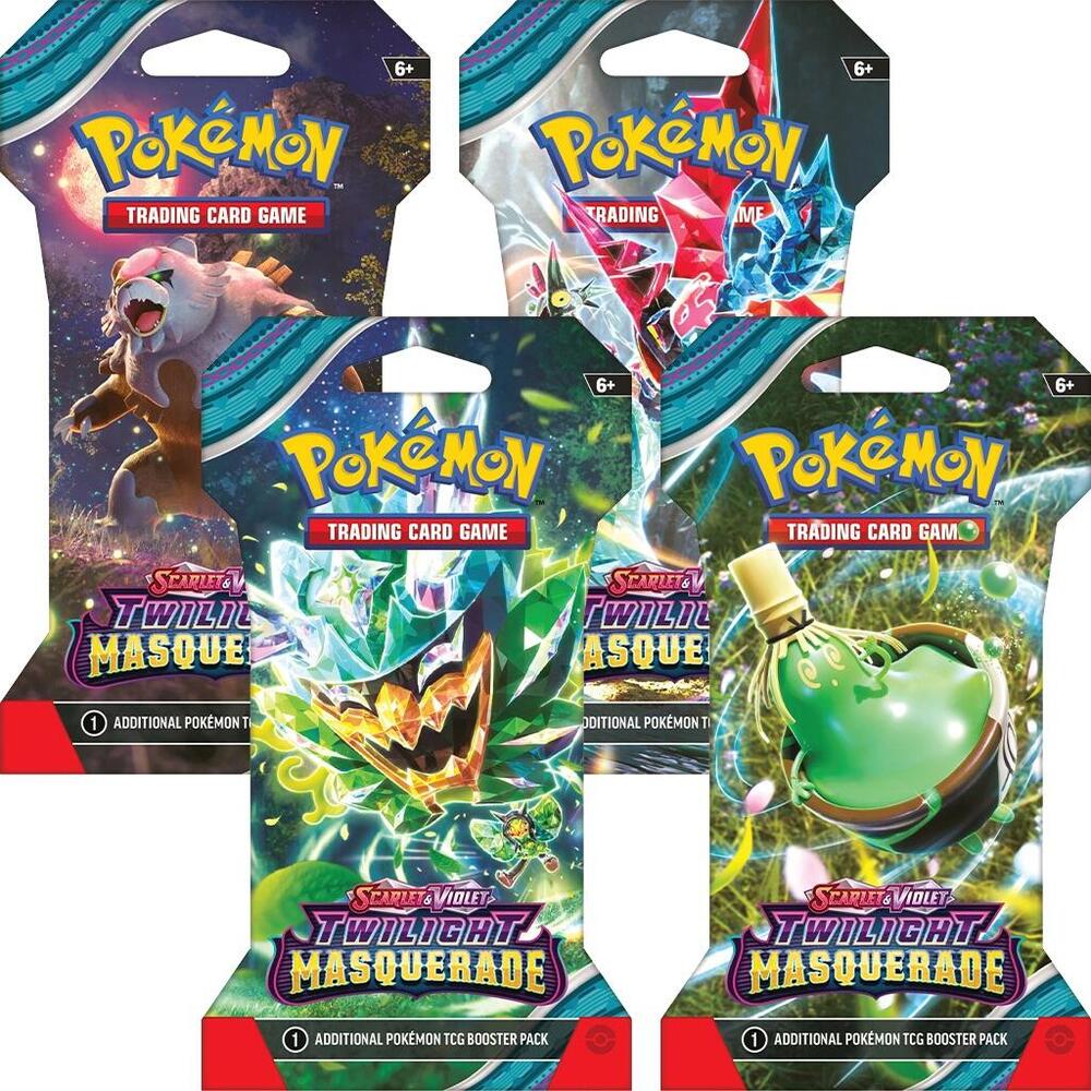 pokemon base set 1 booster box Pokemon SV06 Twilight Masquerade Booster Pack – MNS