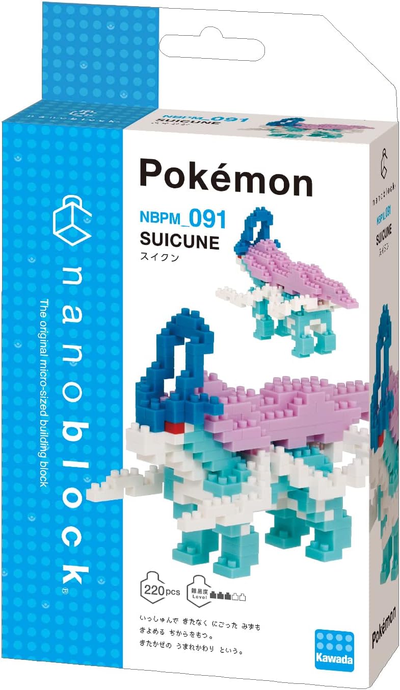 Nanoblock Pokemon Series Suicune