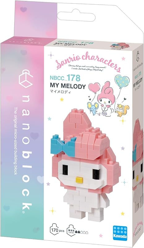 Nanoblock Sanrio Series My Melody Ver. 2