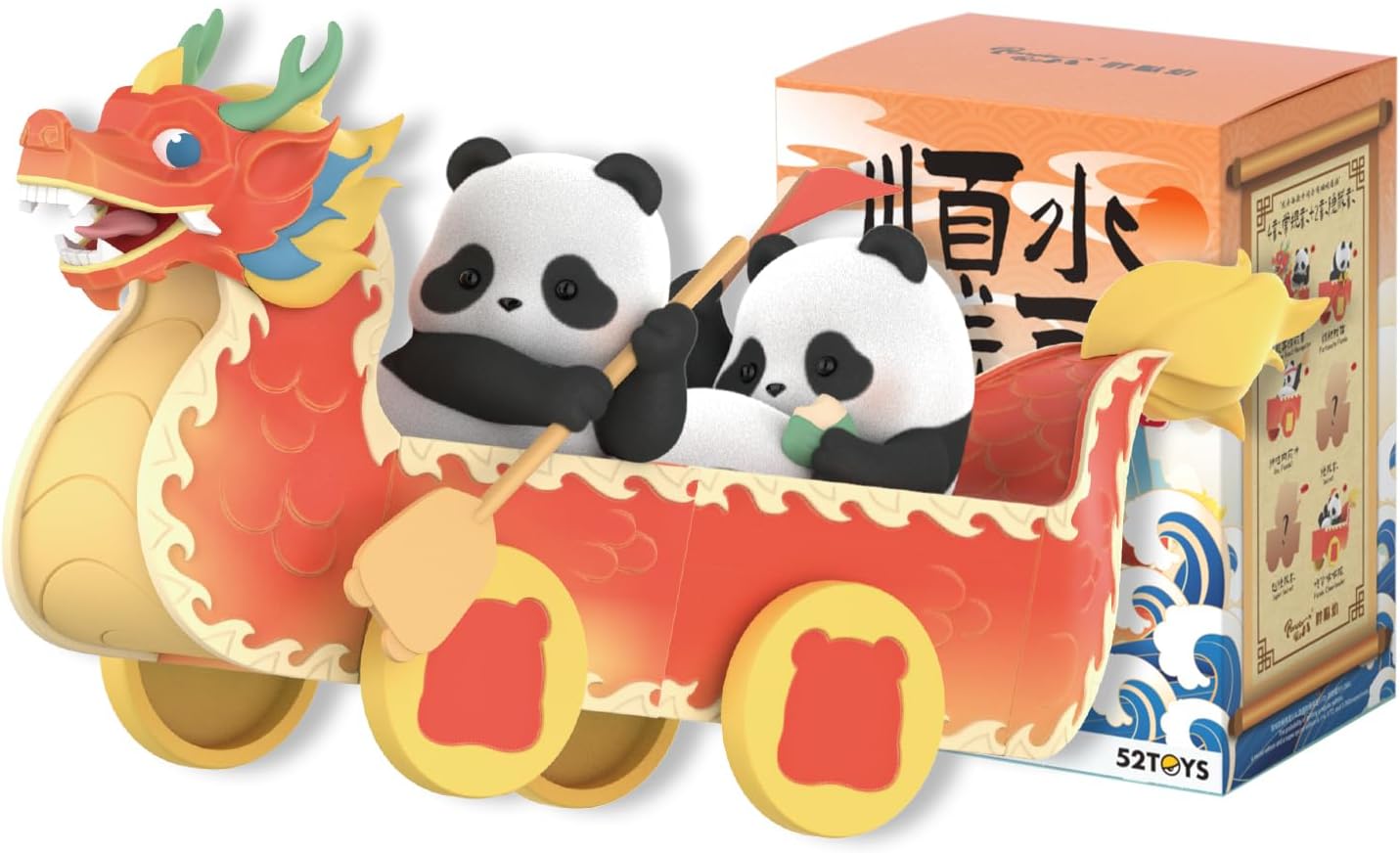 Panda Roll Dragon Boat Racing Blind Box
