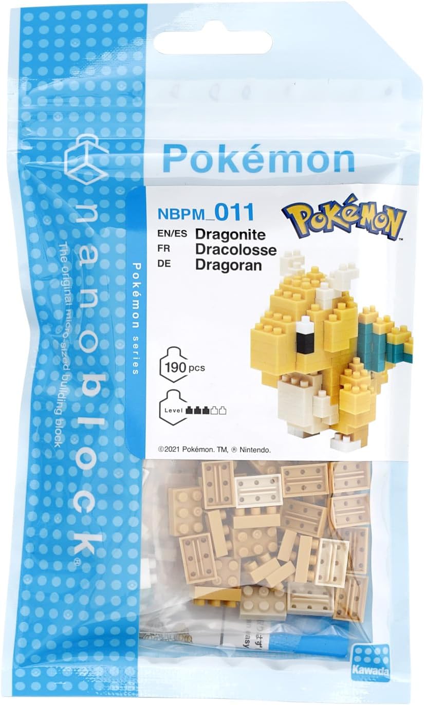 Nanoblock Pokemon Series Dragonite