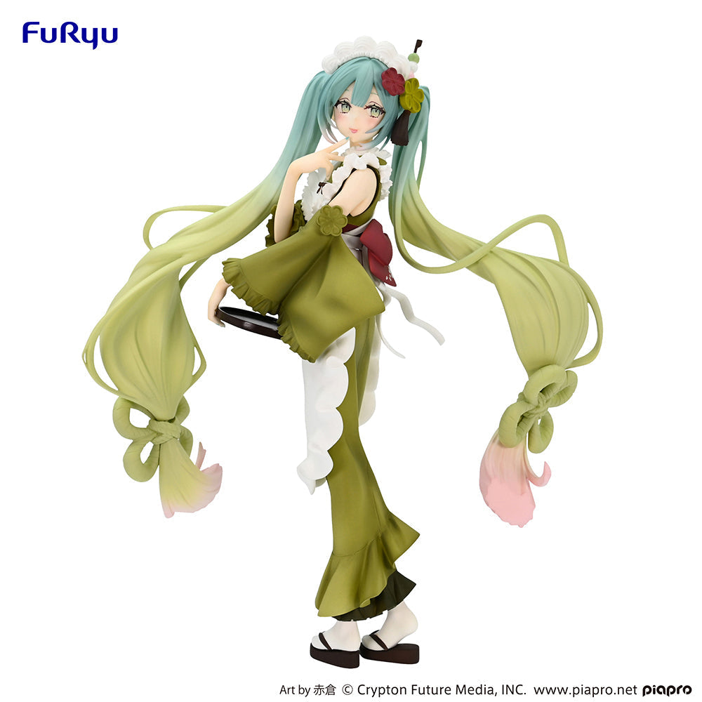 Hatsune Miku Matcha Green Tea Parfait Exceed Creative Figure
