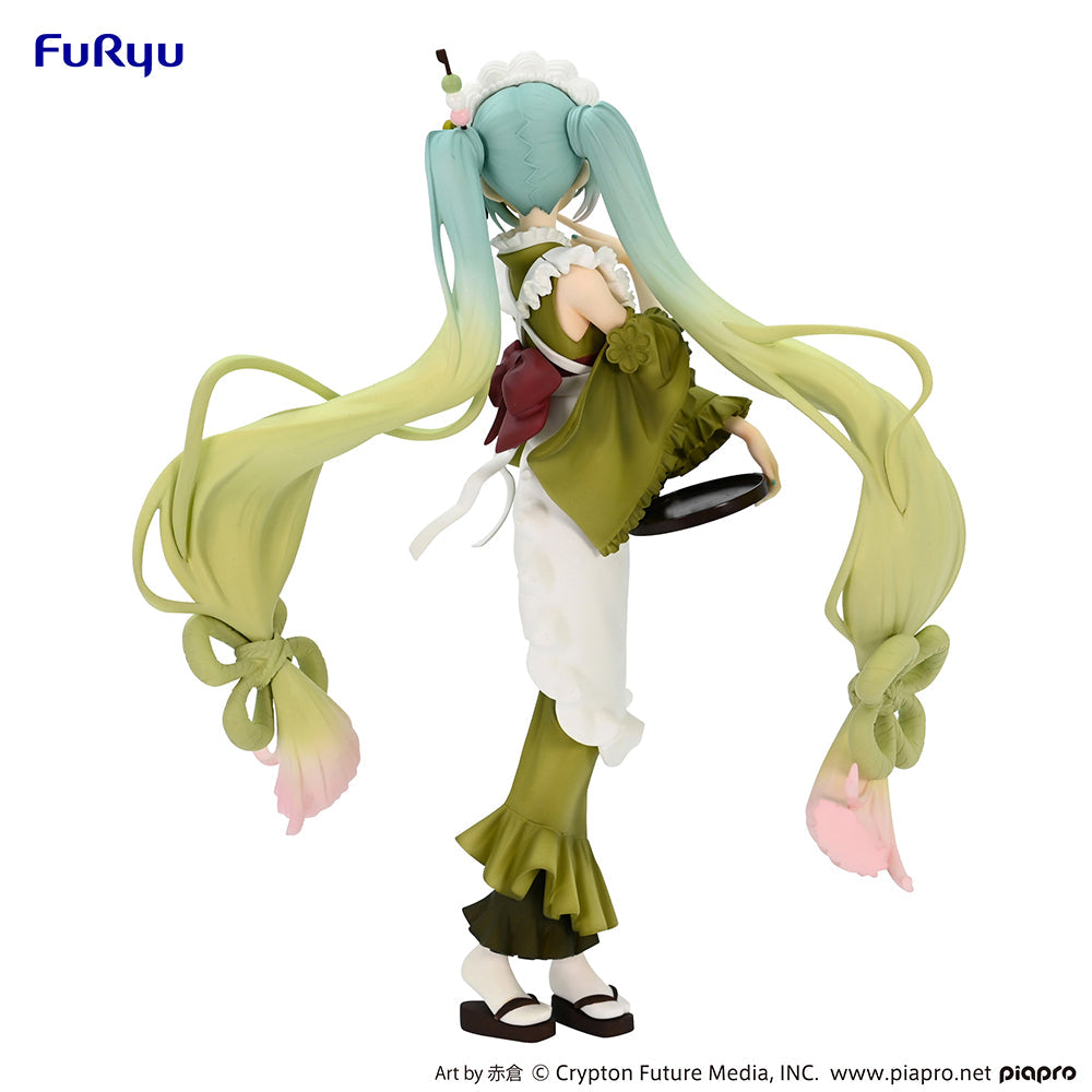 Hatsune Miku Matcha Green Tea Parfait Exceed Creative Figure