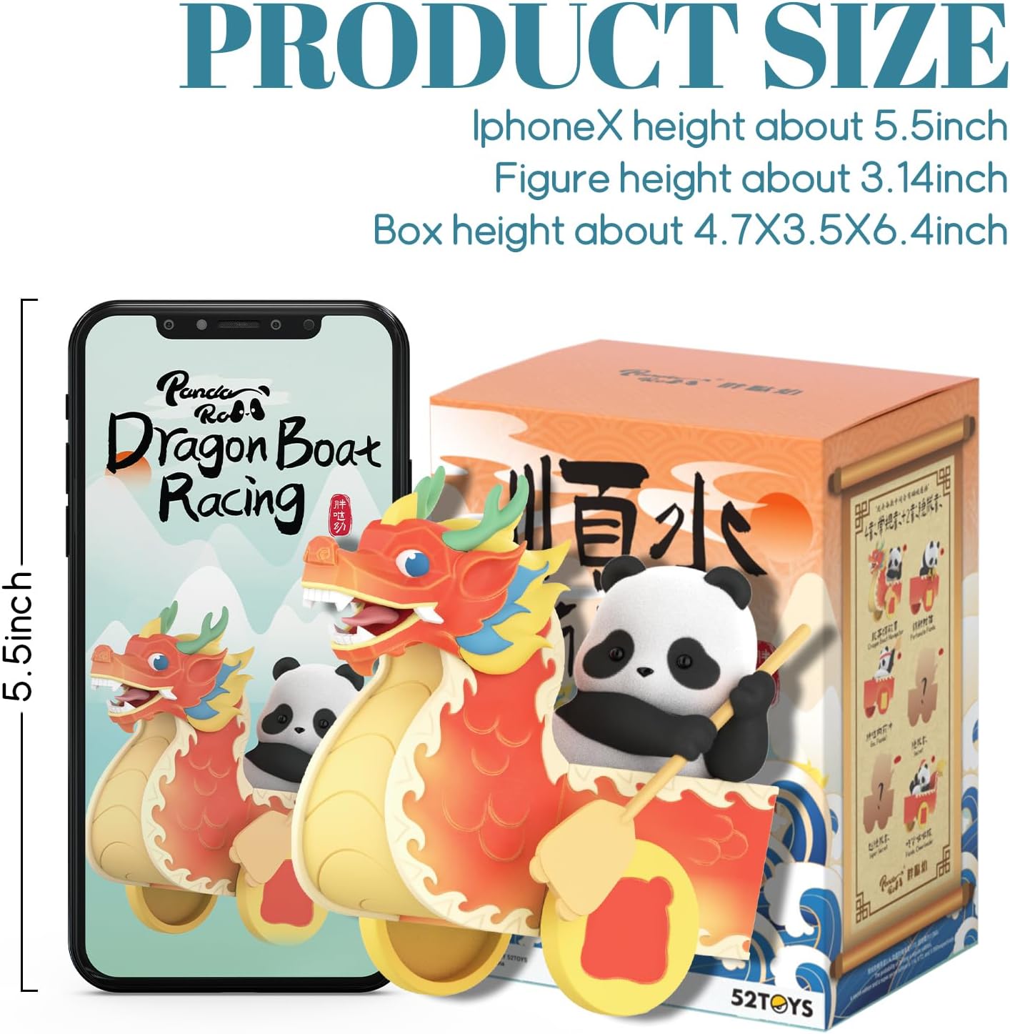 Panda Roll Dragon Boat Racing Blind Box