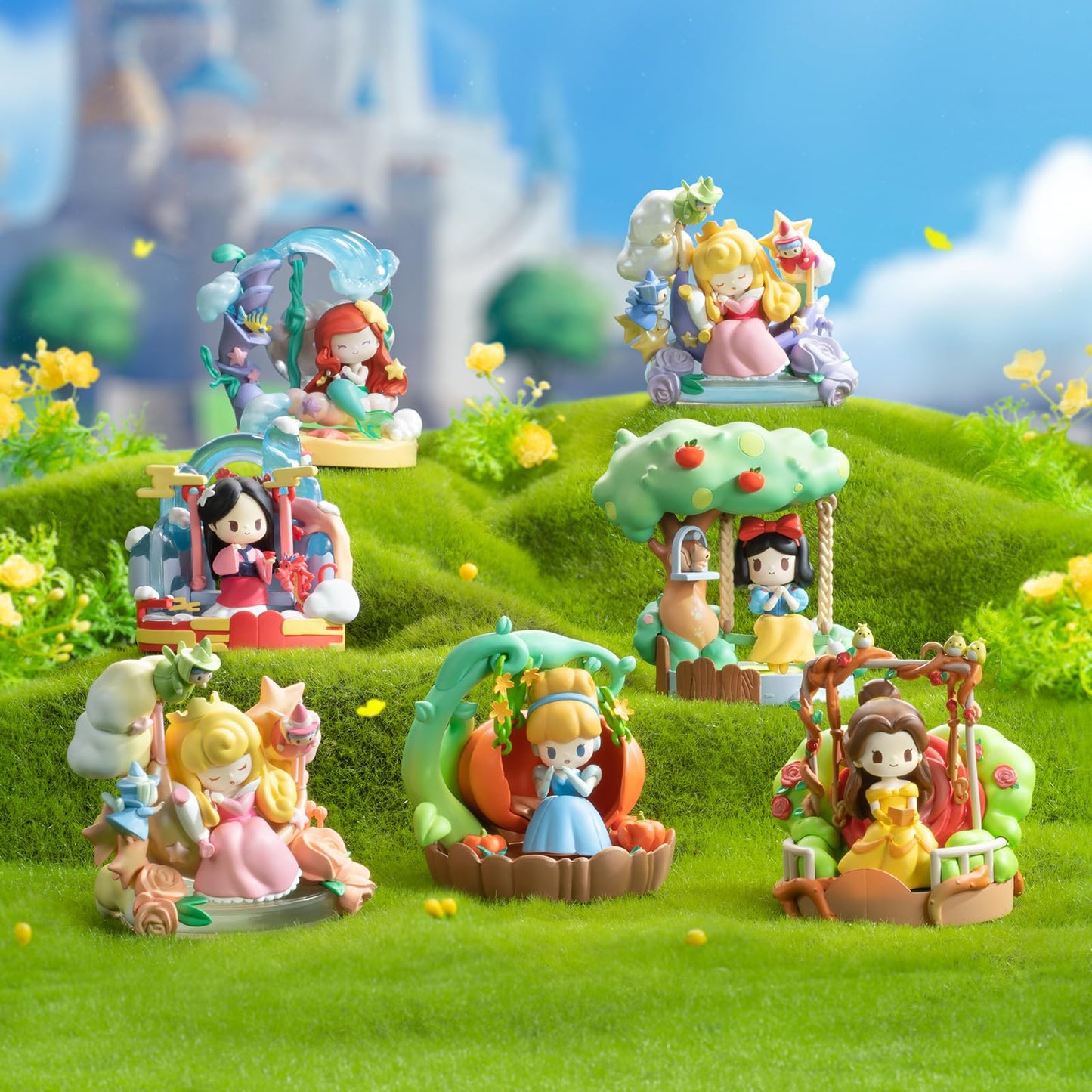 Disney Princess D-Baby Flower Swing Series Blind Box