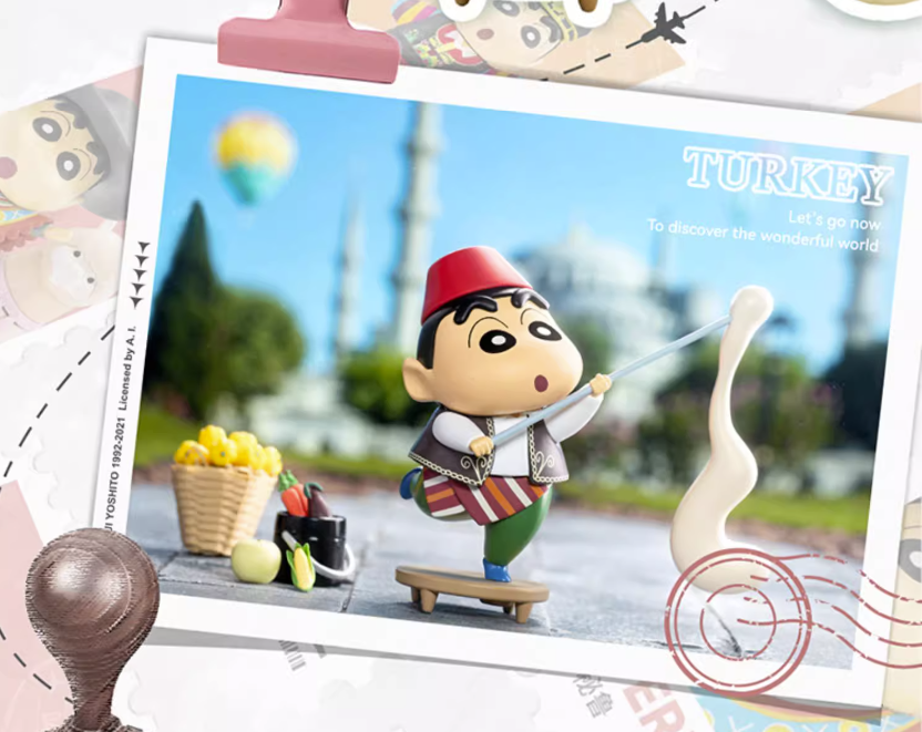 Crayon Shin-Chan Around the World 3rd Series Blind Box
