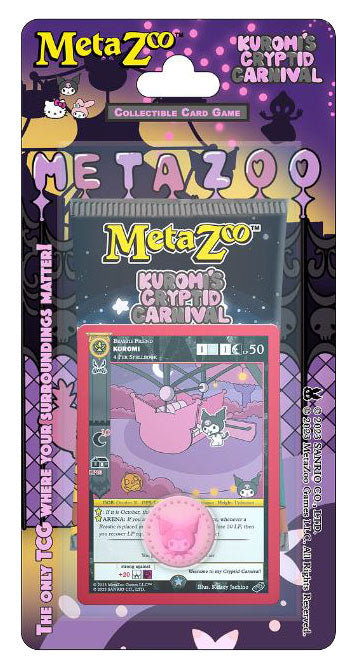 metazoo kuromi booster box Sanrio Kuromi's Each Booster Box contains 36 booster packs MetaZoo x Sanrio Kuromi's Cryptid