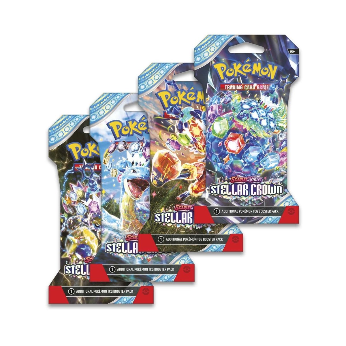 Pokemon TCG: Scarlet & Violet Stellar Crown Sleeved Booster Pack Pokemon TCG: Scarlet & Violet Stellar Crown Sleeved Booster Pack