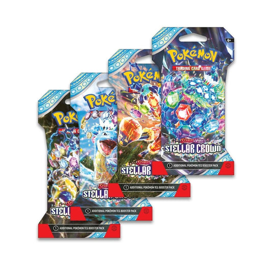 Pokemon TCG: Scarlet & Violet Stellar Crown Sleeved Booster Pack