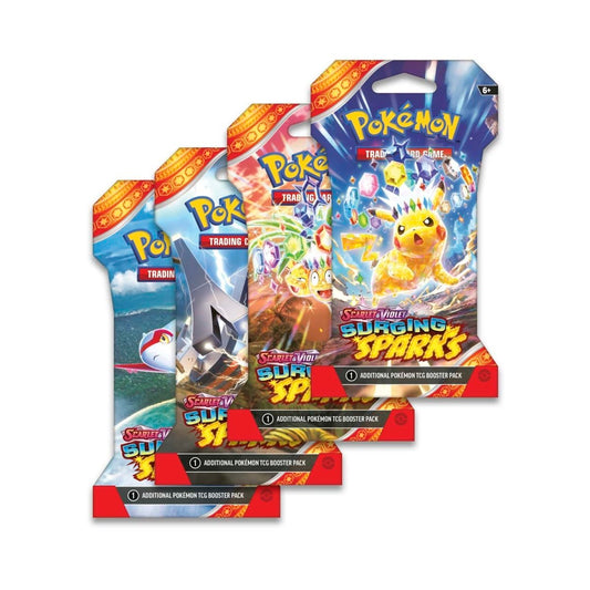 Pokemon TCG: Scarlet & Violet Surging Sparks Sleeved Booster Pack