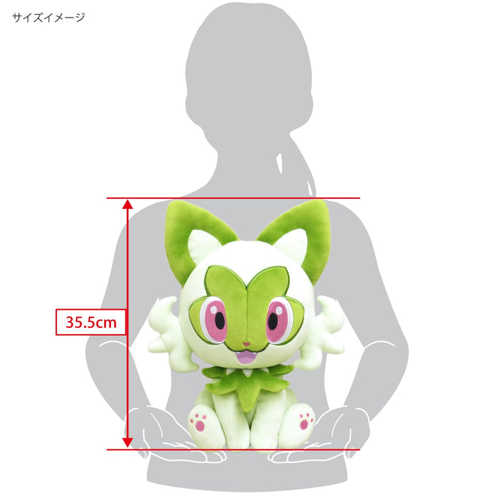Pokemon PoteHagu Cushion Plush Sprigatito