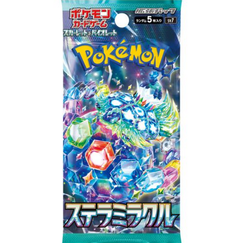 Pokemon TCG: SV7 Stellar Miracle Booster Pack (Japanese) MNS Pokemon TCG: SV7 Stellar Miracle Booster Pack (Japanese) MNS