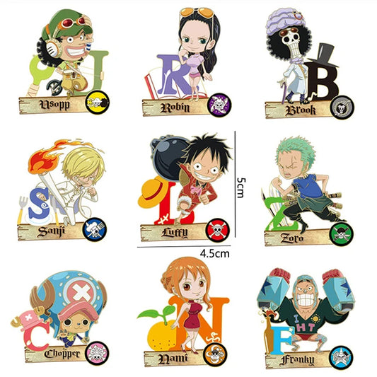 One Piece Whole Cake Island Metal Badge Blind Box