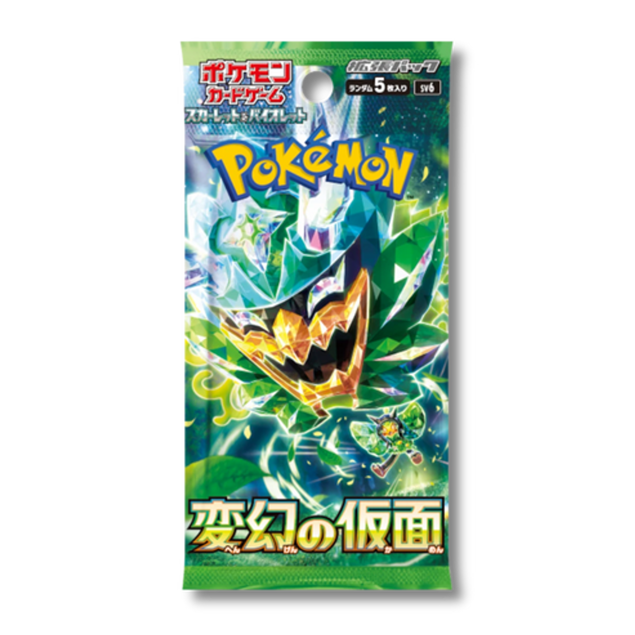 Pokemon TCG: SV6 Transformation Mask Booster Pack (Japanese) MNS Pokemon TCG: SV6 Transformation Mask Booster Pack (Japanese) MNS