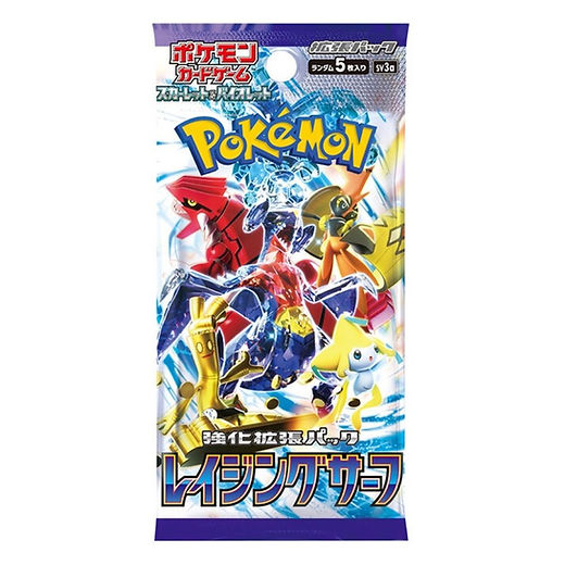 Pokemon TCG: SV3a Raging Surf Booster Pack (Japanese) MNS Pokemon TCG: SV3a Raging Surf Booster Pack (Japanese) MNS