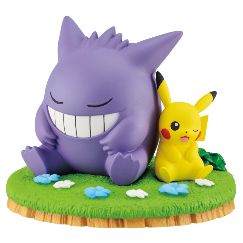 Pokemon Relaxing Time: Pikachu & Gengar Figure