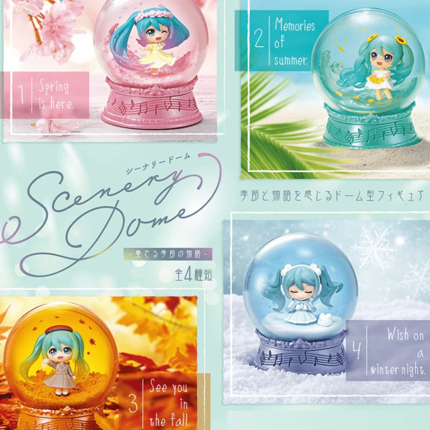 Hatsune Miku Series Scenery Dome Story of Four Seasons Blind Box