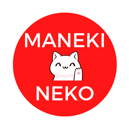 Porte-clés Maneki Neko colorés - La Boutique de Miyako.