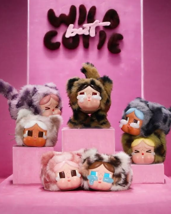 POP MART CRYBABY Wild But Cutie Series Vinyl Plush Pendant