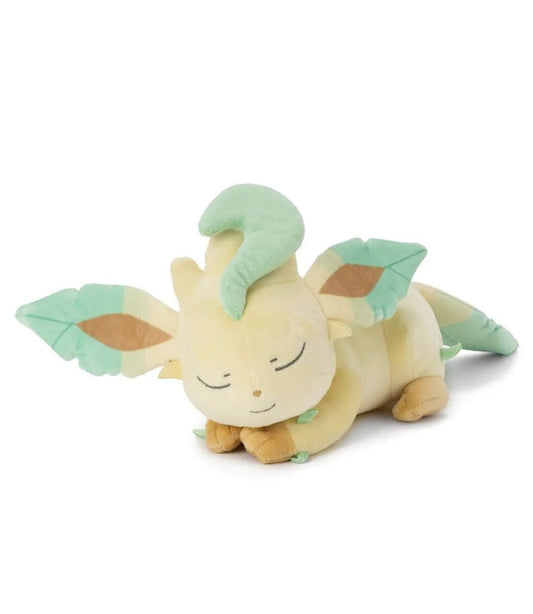 Pokemon Leafeon  Plush (S) Leafeon Suyasuya Sleeping Friend