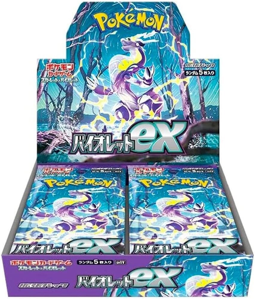fake pokemon 1st edition booster box Pokemon TCG: SV1V Scarlet & Violet Ex Booster BOX (Japanese) – MNS