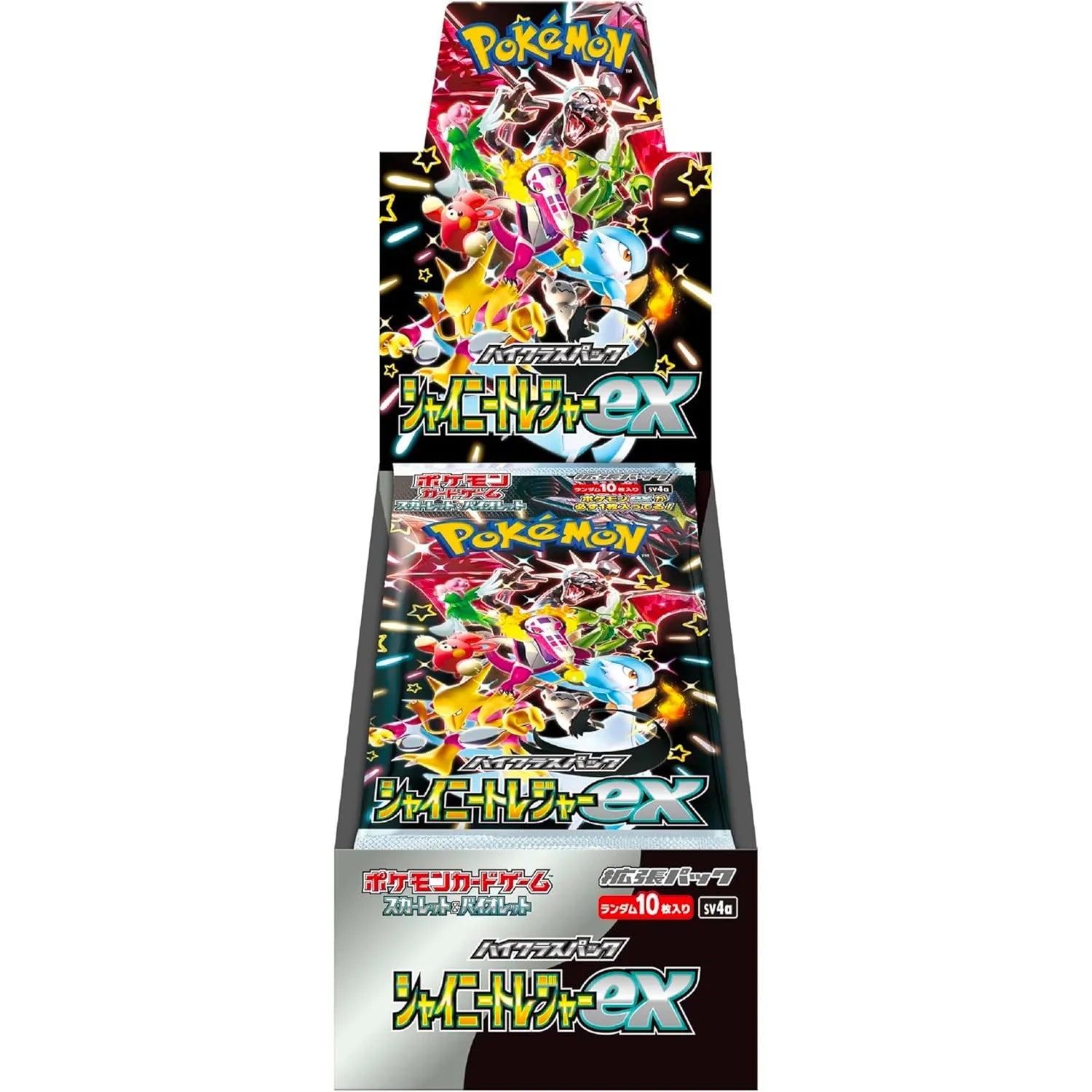 Pokemon TCG: SV4a Shiny Treasure ex Booster BOX (Japanese) MNS Pokemon TCG: SV4a Shiny Treasure ex Booster BOX (Japanese) MNS