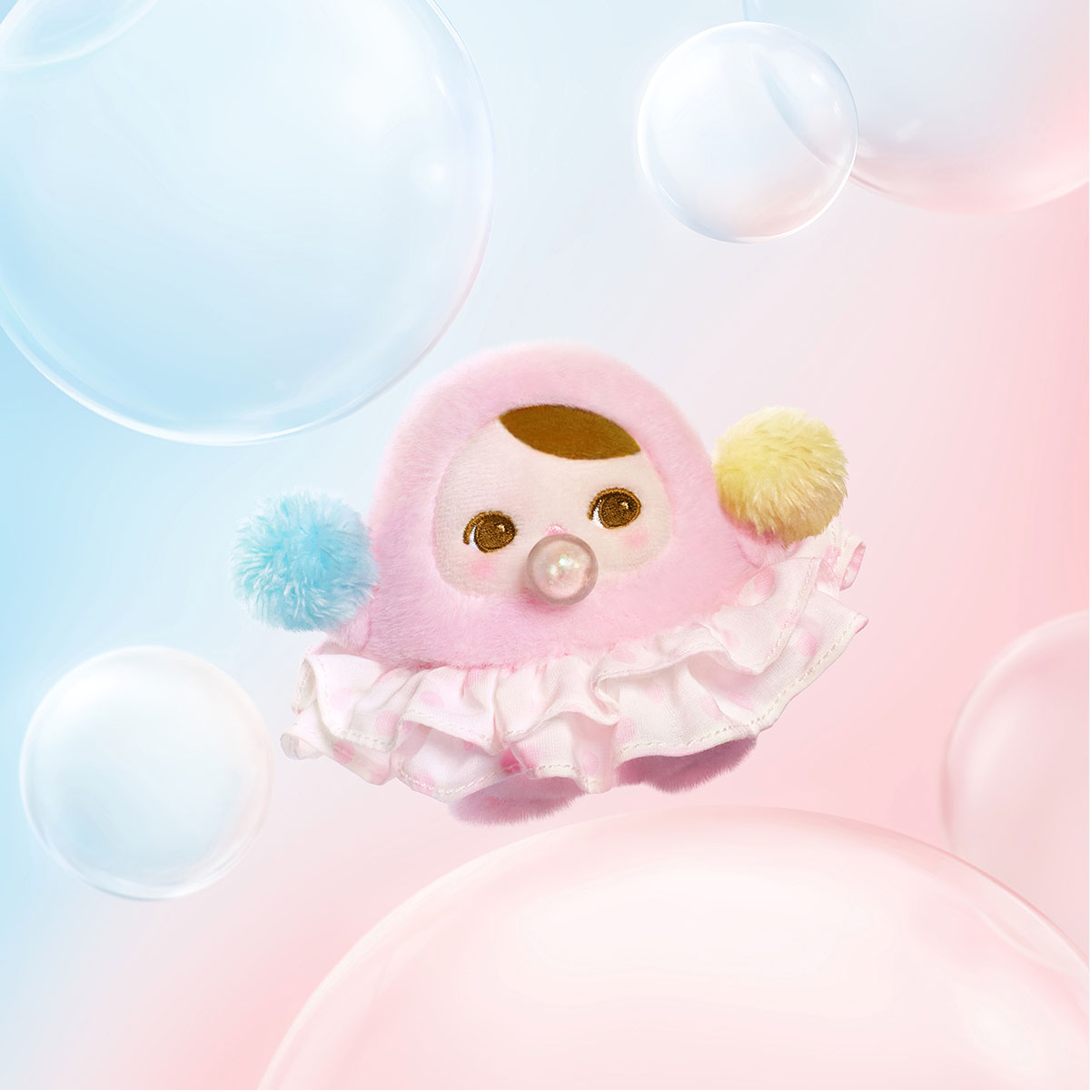 正規品　ポップマートPUCKY BEANIE BUBBLE シークレット POP MART PUCKY BEANIE BUBBLE UP SERIES Plush Pendant Blind