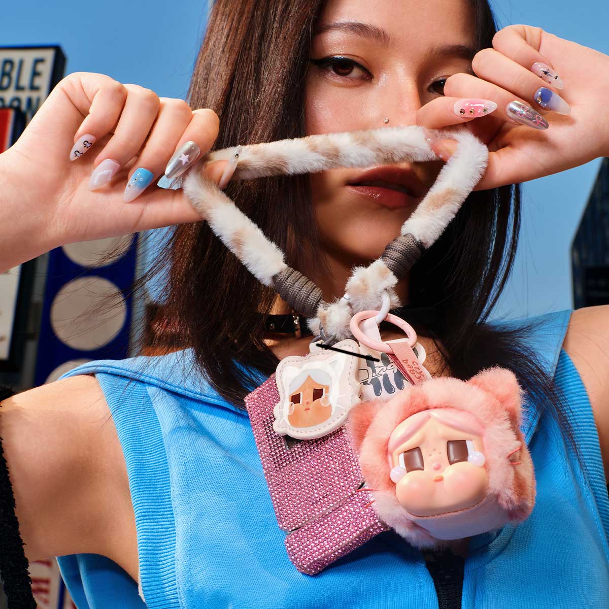 POP MART WILD BUT CUTIE CRYBABY 3種 CRYBABY Wild but Cutie Series - Vinyl Plush Pendant Blind