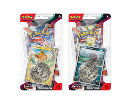Pokemon SV3 Obsidian Flame Checklane Blister