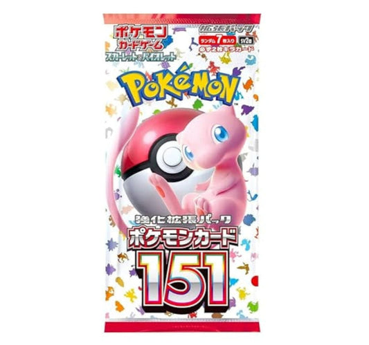 Pokemon TCG: SV2a 151 Booster Pack (Japanese)