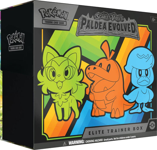 Pokemon Scarlet and Violet 2 Paldea Evolved Elite Trainer