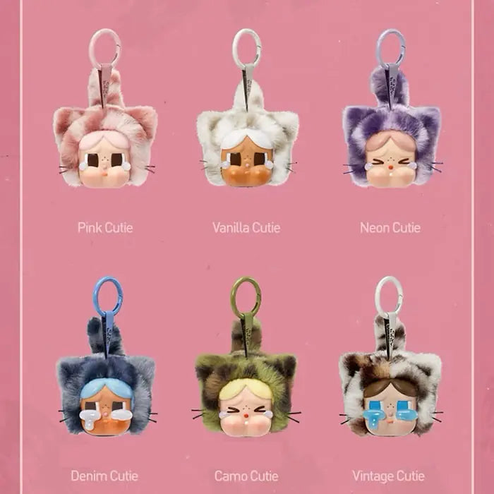 POP MART CRYBABY Wild But Cutie Series Vinyl Plush Pendant
