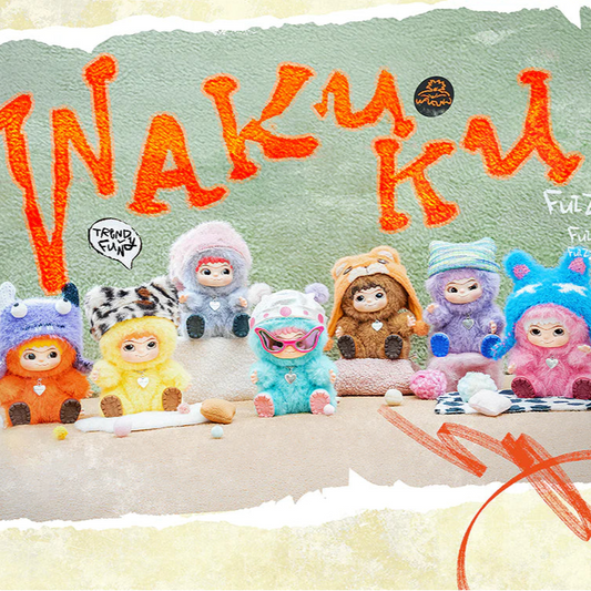 WAKUKU Fuzzy Trendy Fun Party Series Plush Blind Box