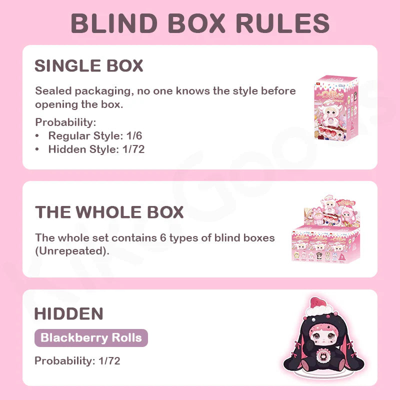 Nommi A Bite Sweetheart Series Plush Blind Box