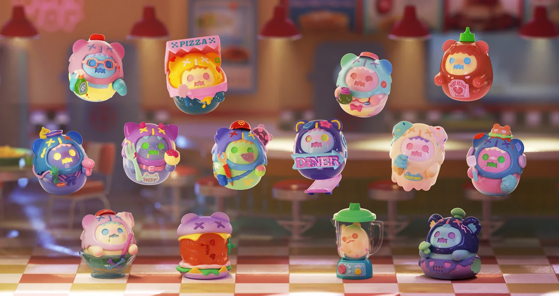 ShinWoo Ghost Diner Series Blind Box – MNS