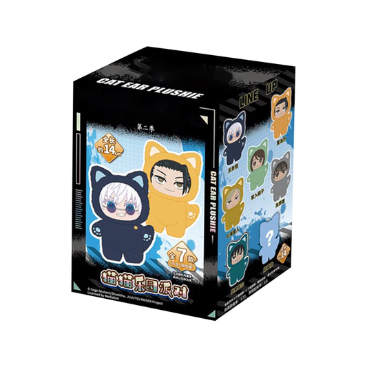 Jujutsu Kaisen Cat Ear Plushie Series Blind Box