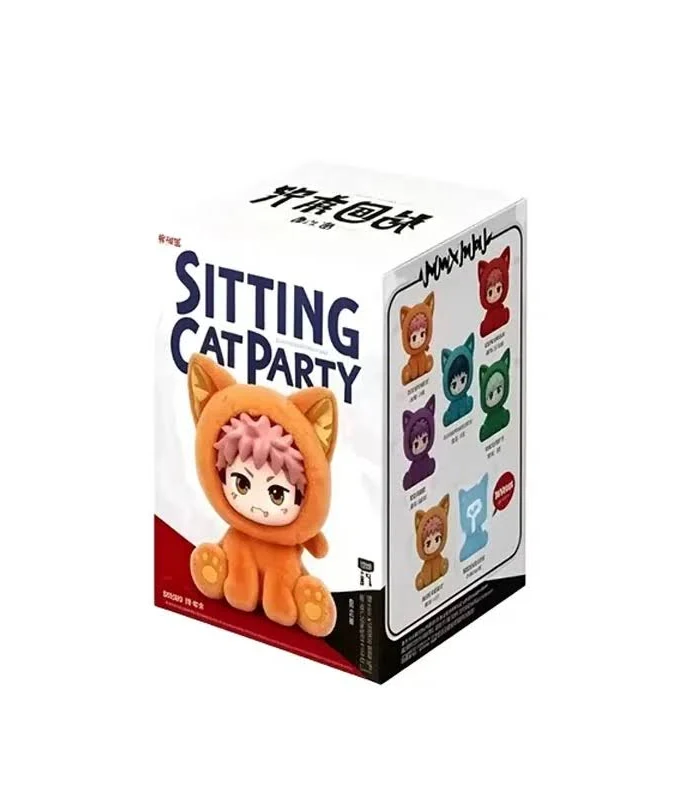 Jujutsu Kaisen Sitting Cat Party Series Plush Blind Box