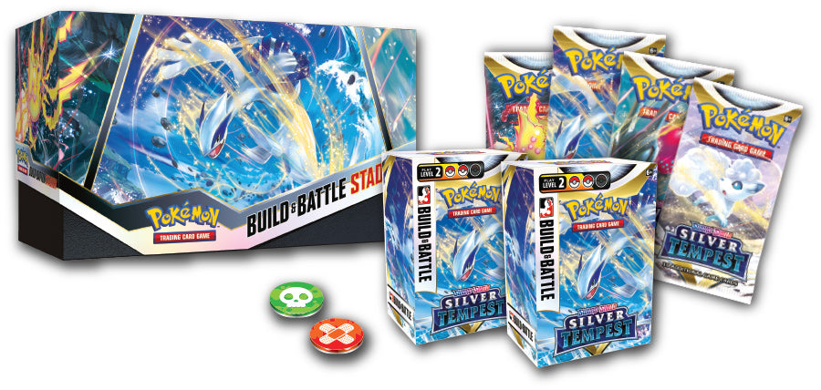 Pokemon Sword & Shield—Silver Tempest Build & Battle Stadium