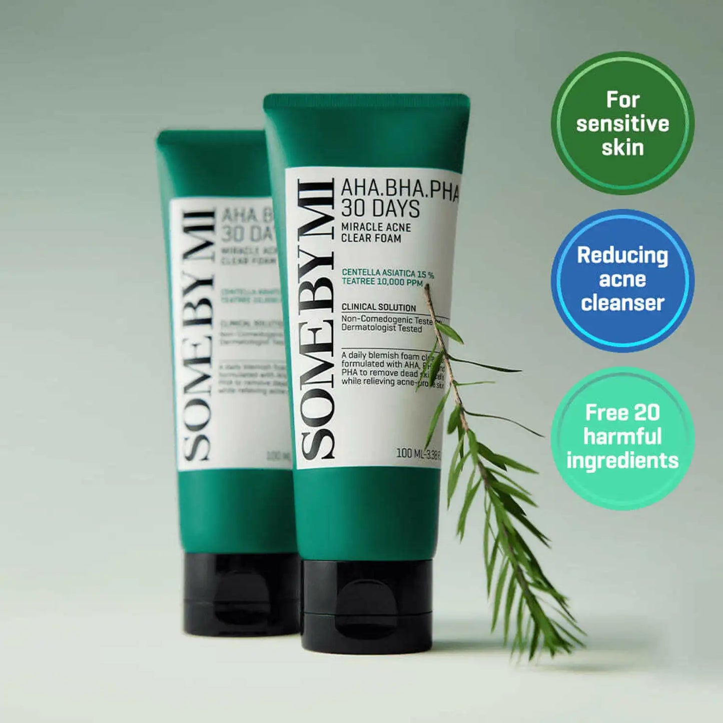 SOMEBYMI AHA BHA PHA 30 Days Miracle Acne Clear Foam 100ml