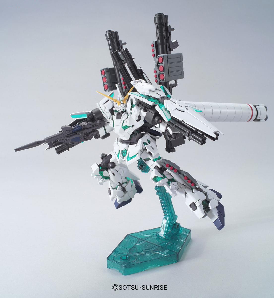 HGUC RX-0 Full Armor Unicorn Gundam (Destroy Mode) Green Color Ver. 1/144 Scale Model Kit