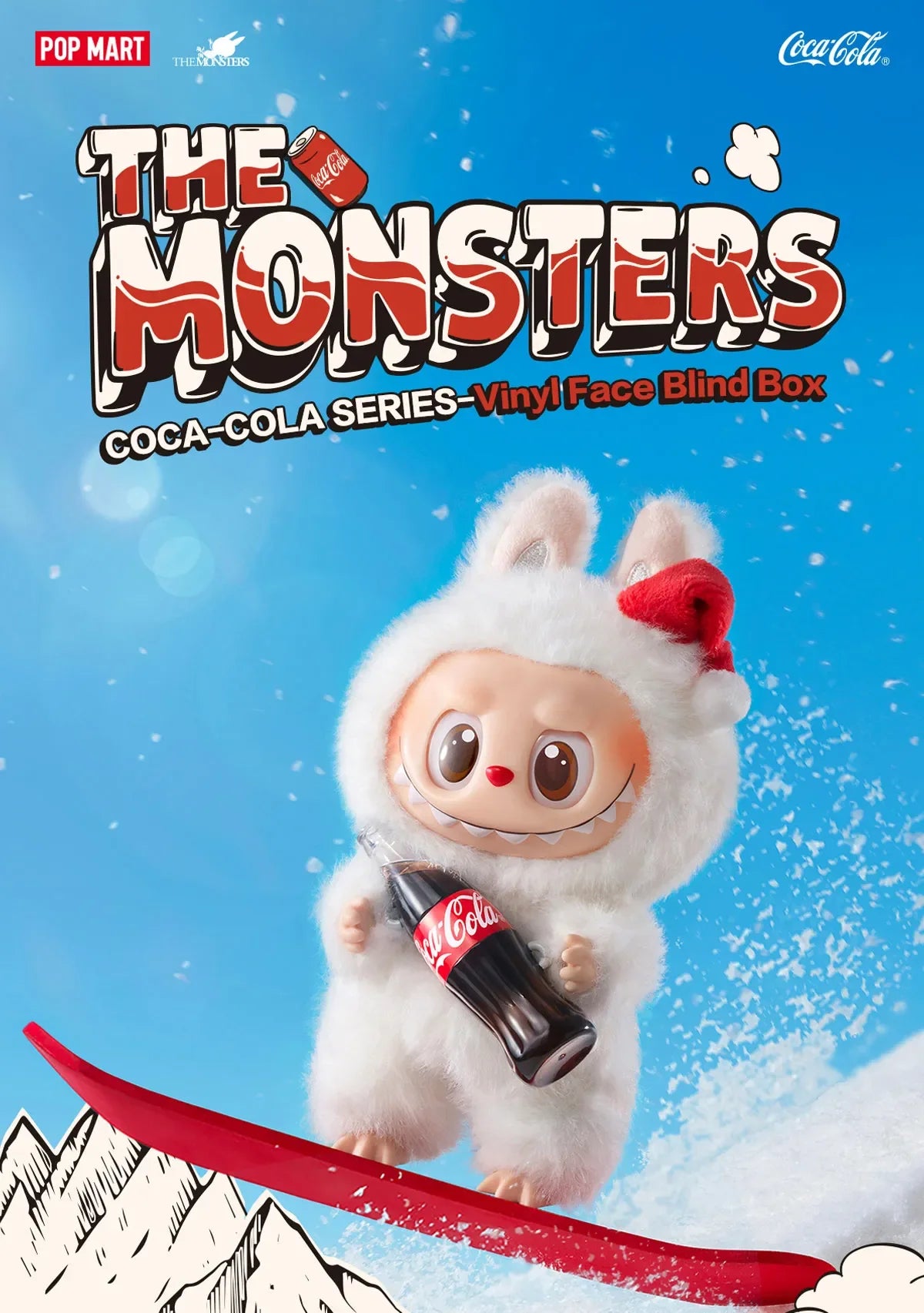 POP MART THE MONSTERS Coca-Cola Series Vinyl Face Blind Box (Sealed Box)